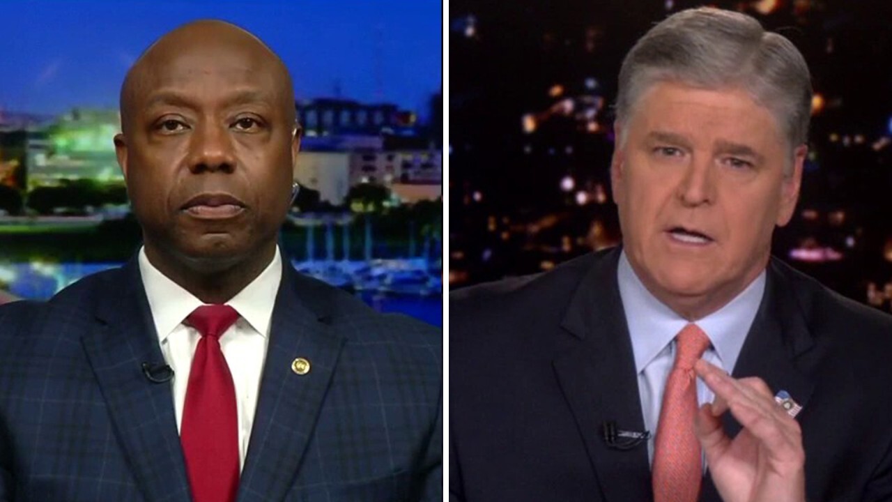 Sen. Tim Scott tells 'Hannity' the left fights bigotry with bigotry