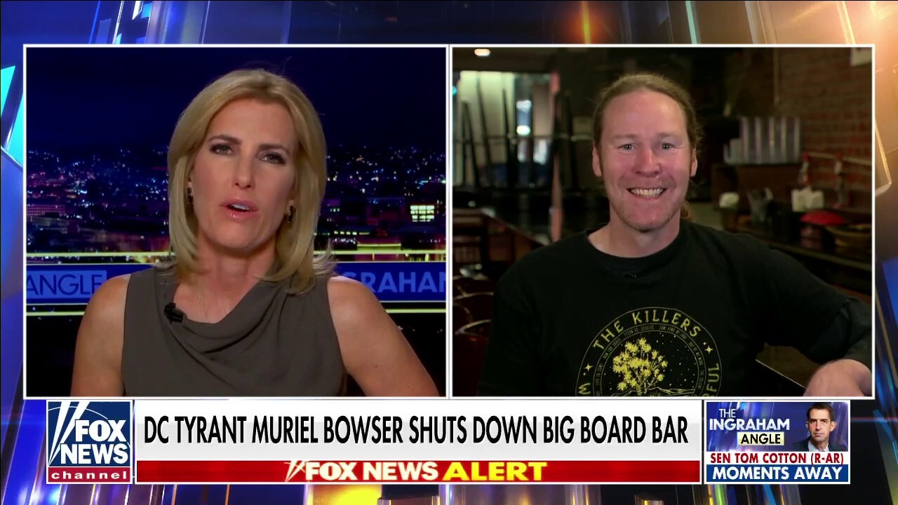 DC tyrant Muriel Bowser shuts down Big Board bar: Ingraham