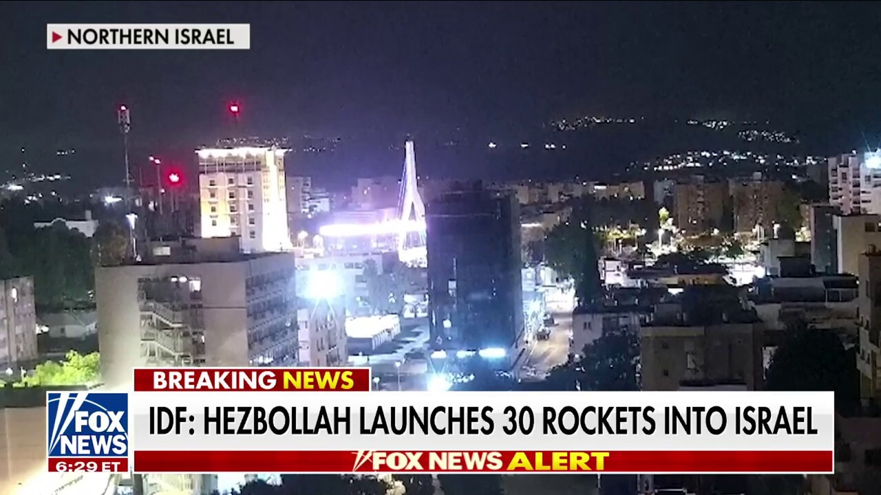 Hezbollah launches 30 rockets into Israel: IDF