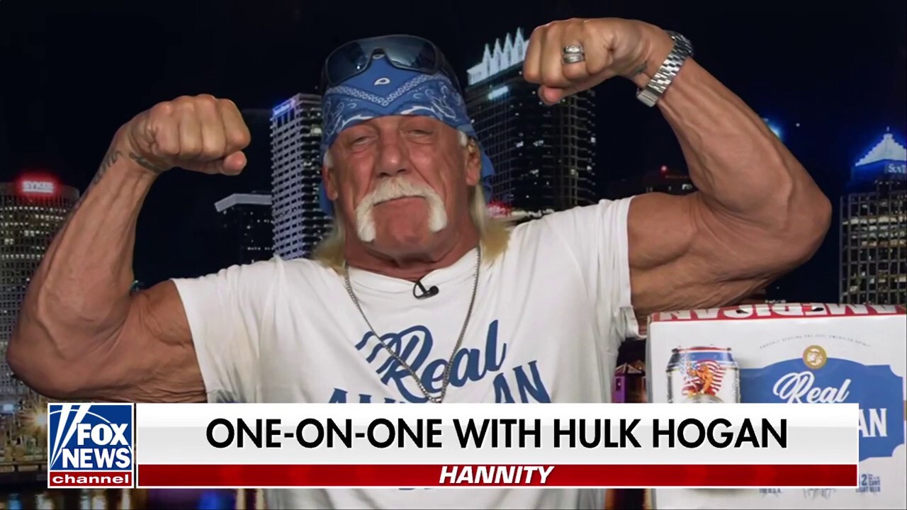 Legendary wrestler Hulk Hogan praises former President Trump’s ability to connect with voters, leg-drops Vice President Kamala Harris' word salads and explains why he does not believe polls indicating the presidential race is close on ‘Hannity.’