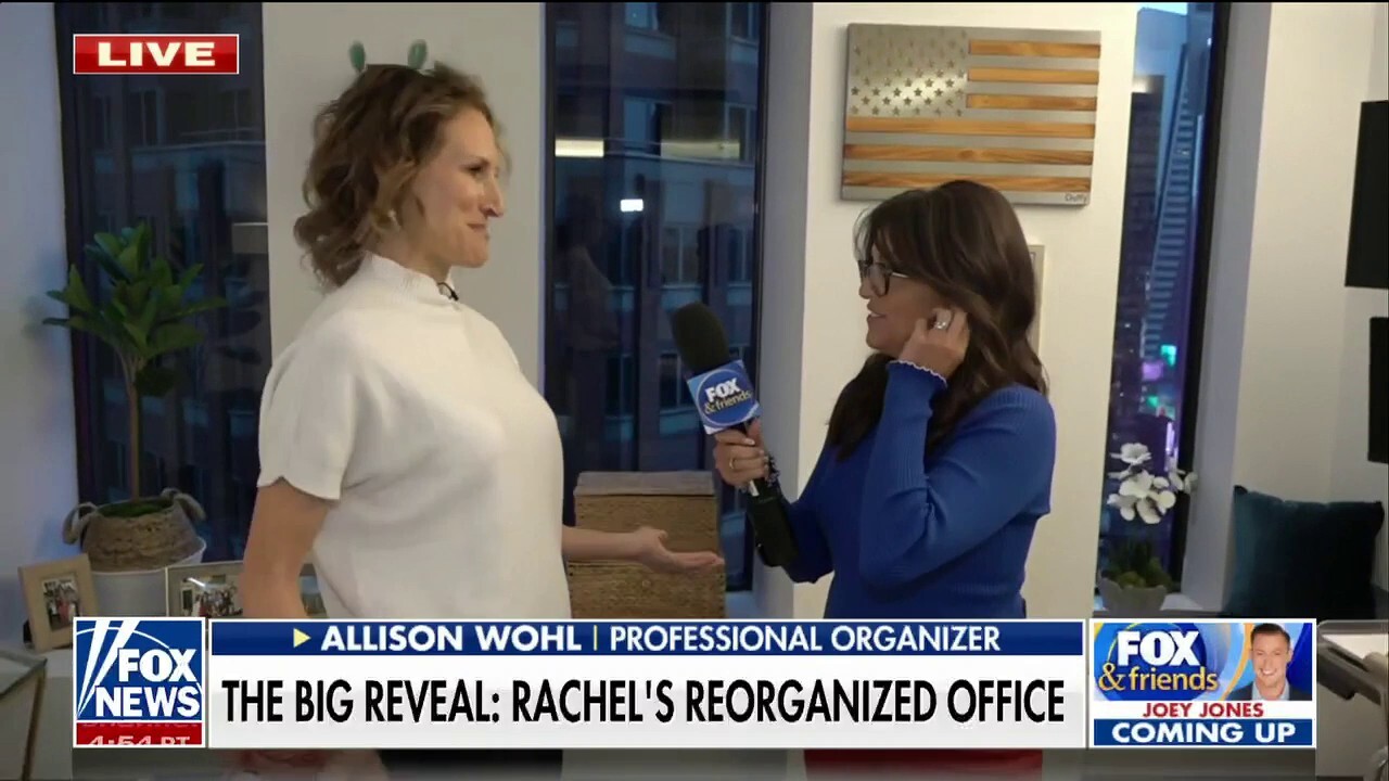 Rachel Campos-Duffy gets a special office makeover