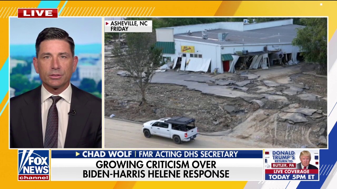 Biden admin, DHS has ‘taken their eye off the ball’: Chad Wolf