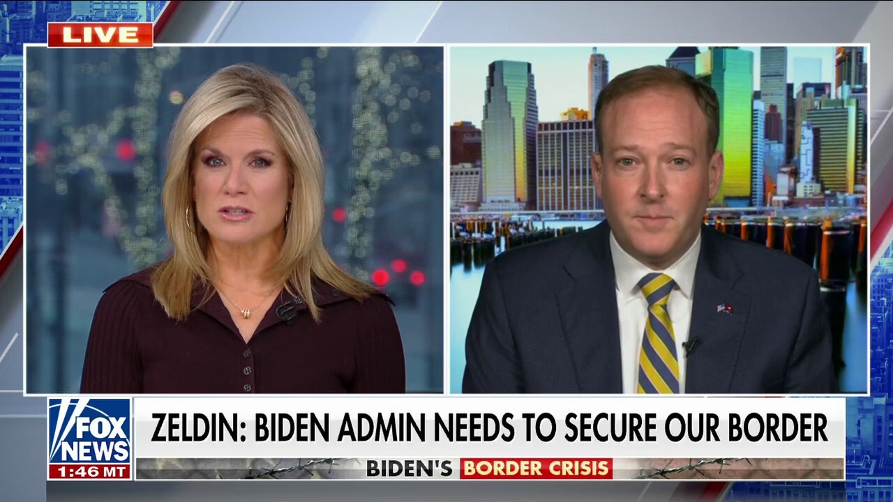  Lee Zeldin: It's on the Biden admin to step up and secure the border