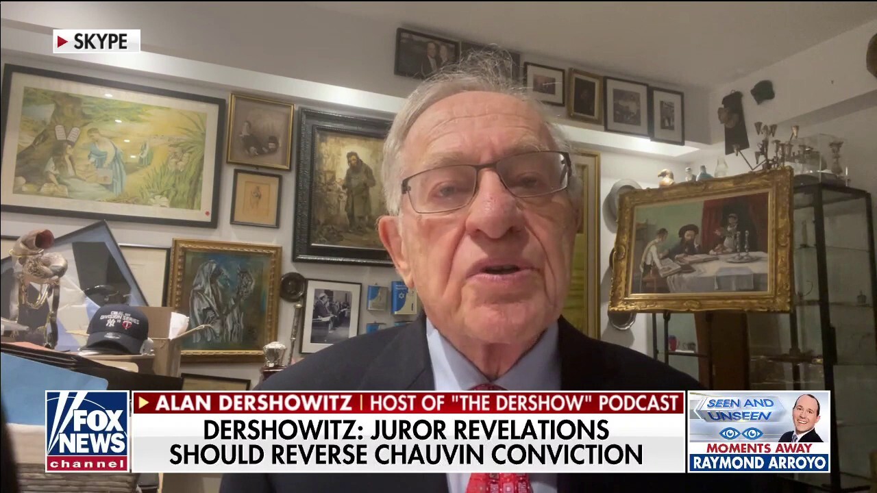 Alan Dershowitz on the Derek Chauvin conviction: 'Justice has to be done'