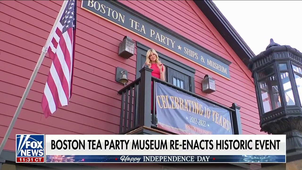Ahead of July 4th, Boston celebrates the 249th anniversary of the Boston Tea Party
