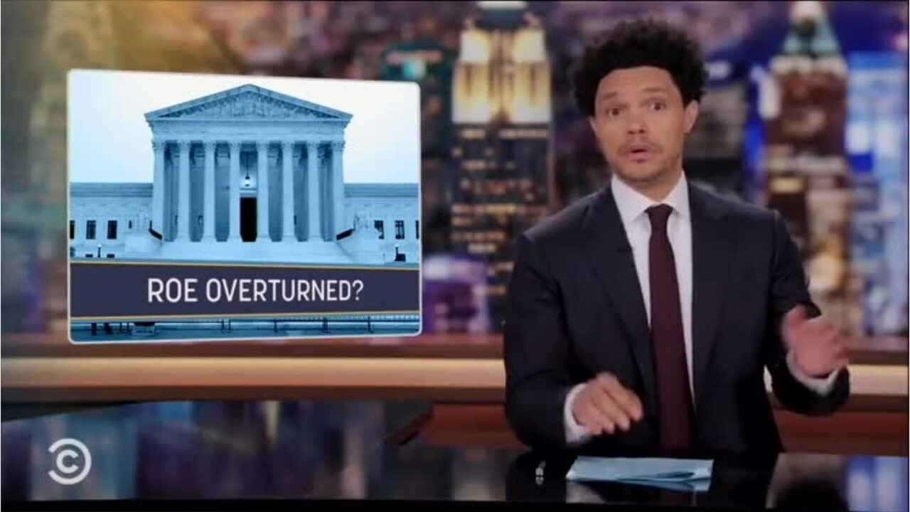 MONTAGE: Late-night hosts blast possible Roe v Wade overturning