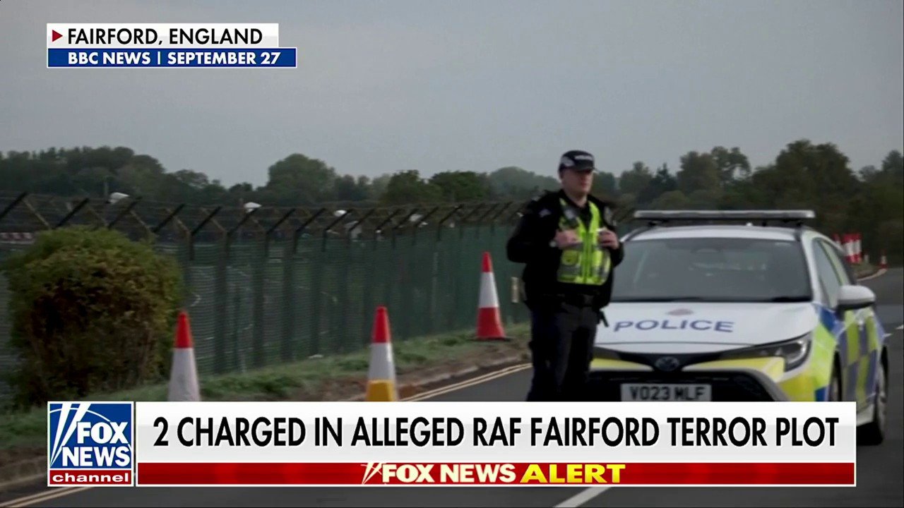 2 charged in alleged RAF Fairford terror plot
