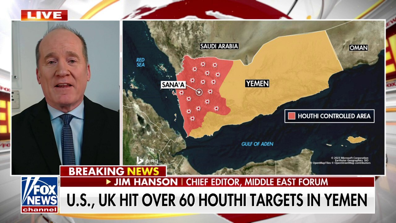 US needs to be 'ready' for Houthi attacks, 'escalation' from Iran: Jim Hanson