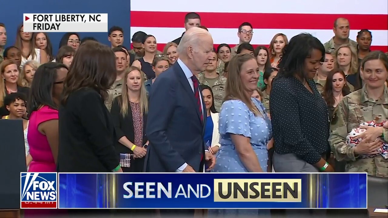 'Seen & Unseen': Biden can't find the stage exit