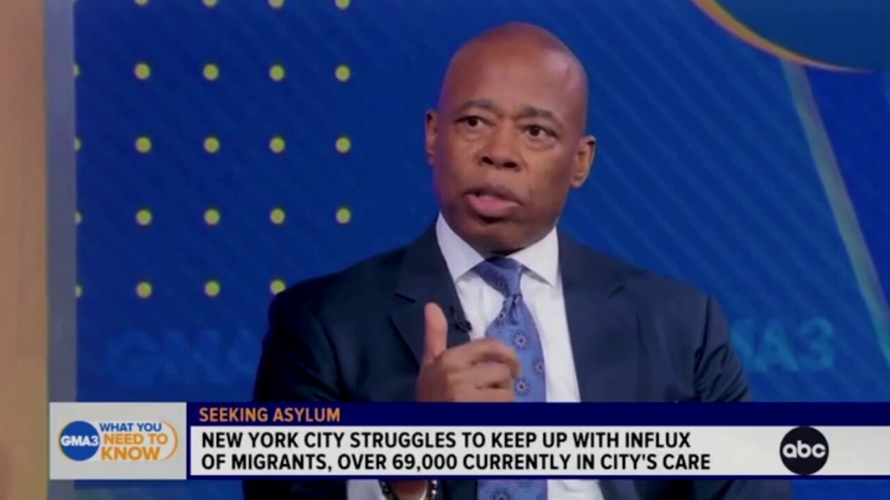 Mayor Eric Adams insists NYC migrant crisis has nothing to do with sanctuary city status