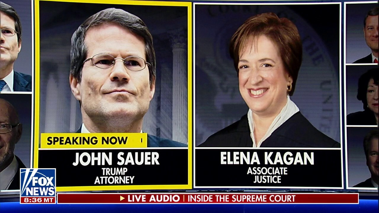 Trump attorney John Sauer and Associate Justice Elena Kagan discuss what the Constitution’s framers outlined for presidential immunity.