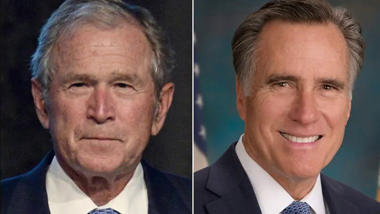 Bush, Romney say they won't support Trump for re-election