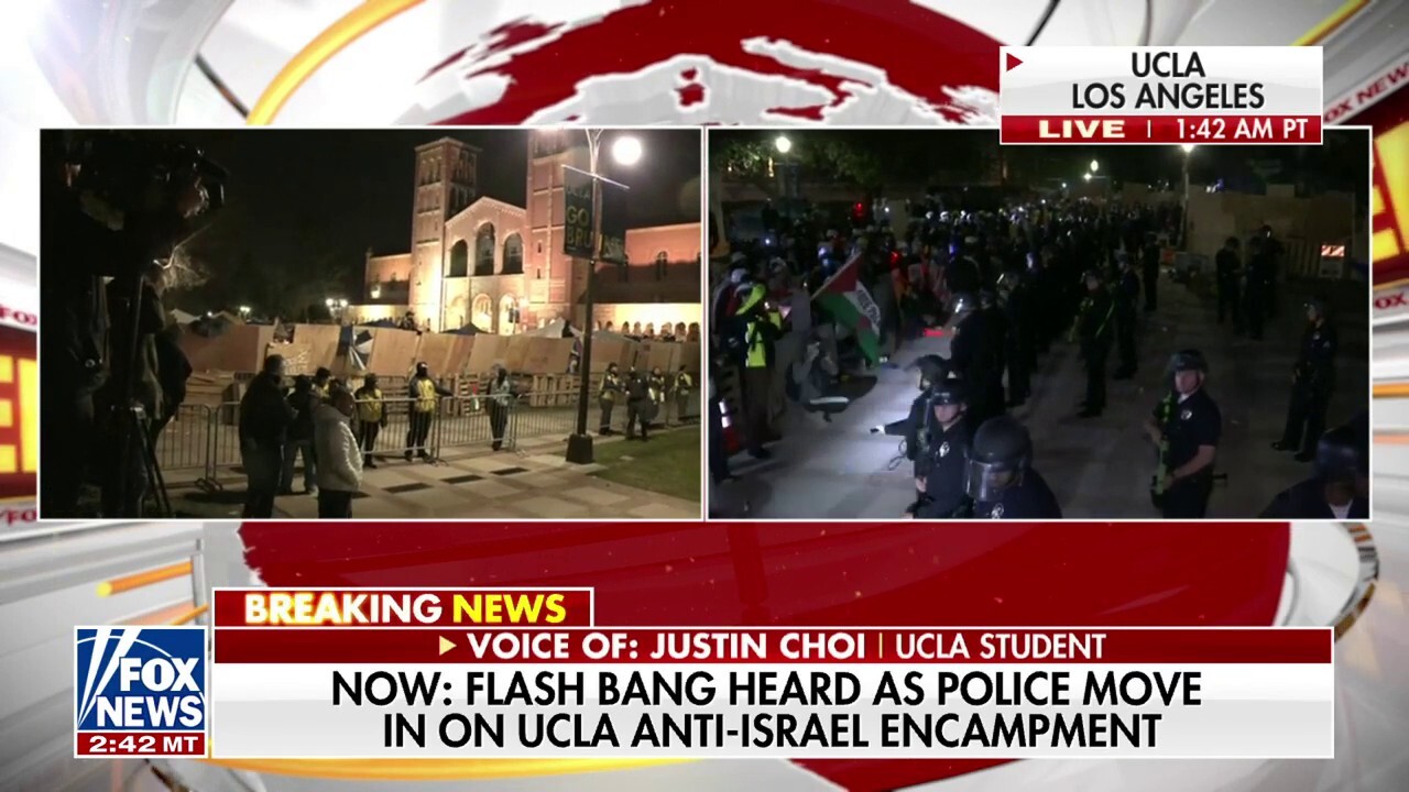 UCLA е принуден да премине към дистанционно обучение на фона на антисемитски протести, лагер в кампуса