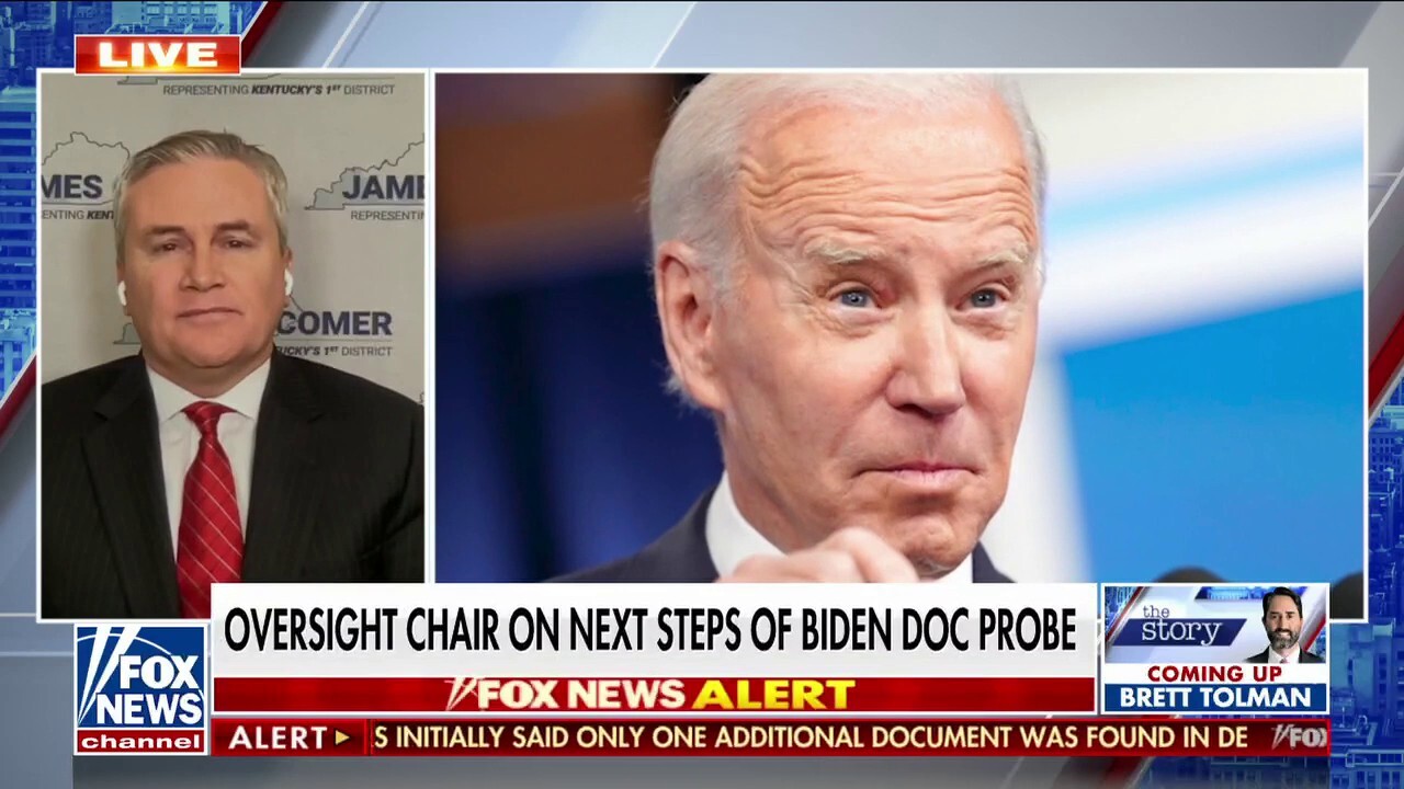 Rep. James Comer: Biden WH 'has been so inconsistent and so hypocritical from day one'