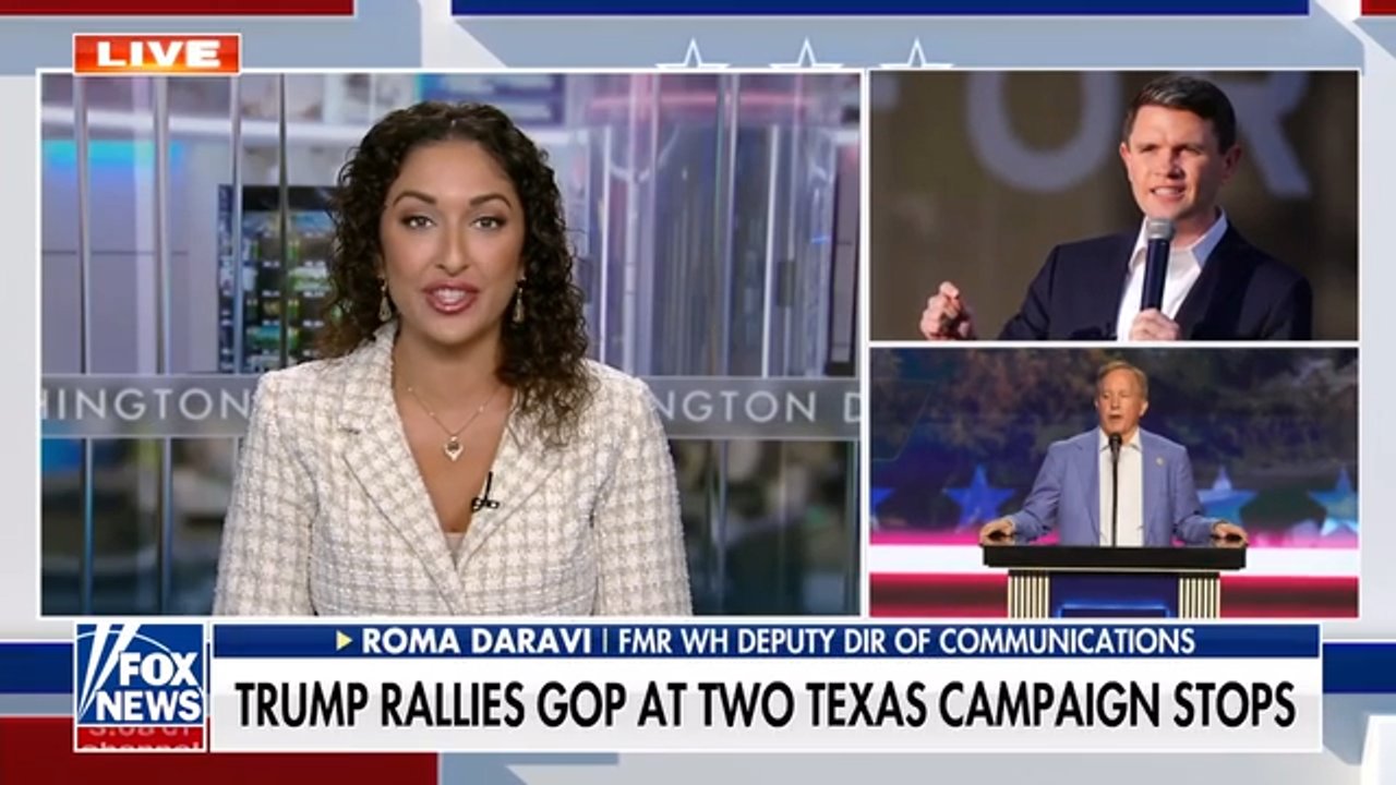 Trump rallies for GOP candidates in Texas, Ohio during midterm blitz