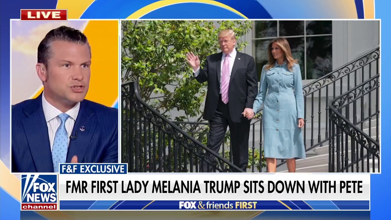Pete Hegseth interviews Melania Trump in first sit-down interview since leaving White House