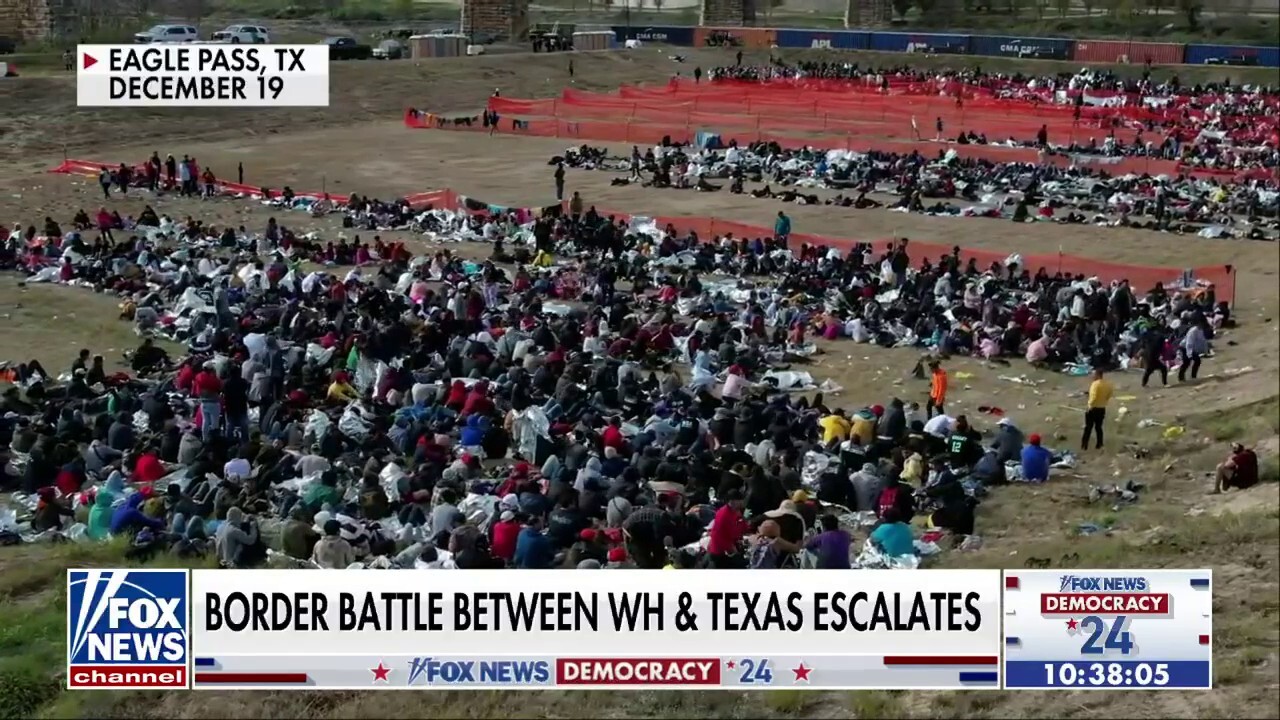 Border battle escalates as Texas bans federal agents from key area