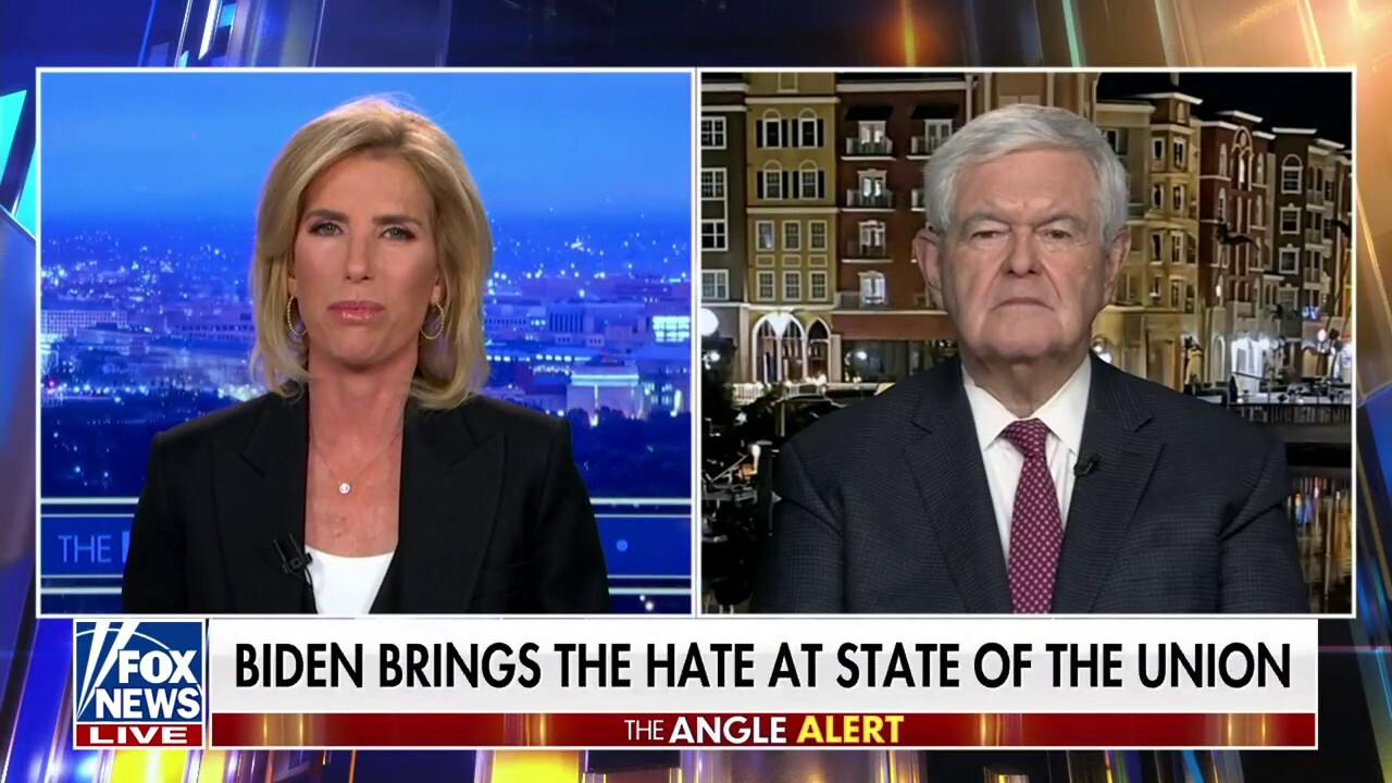 Newt Gingrich: The State of the Union was inspirational when Biden left