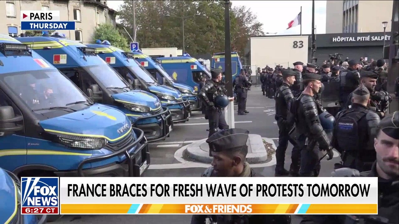 French President Emmanuel Macron bans illegitimate protests as curfews take effect