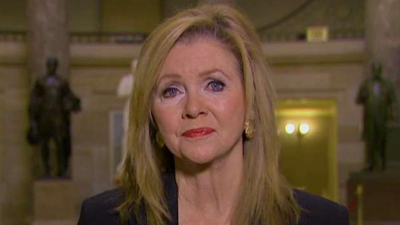 Blackburn breaks with McConnell on health care process