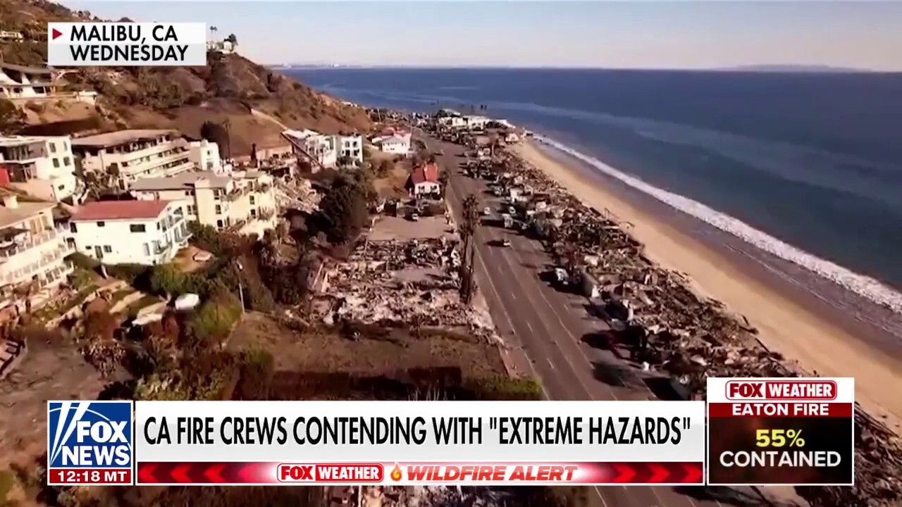 Recovery efforts in Los Angeles County continue as residents wait to return to remains of homes