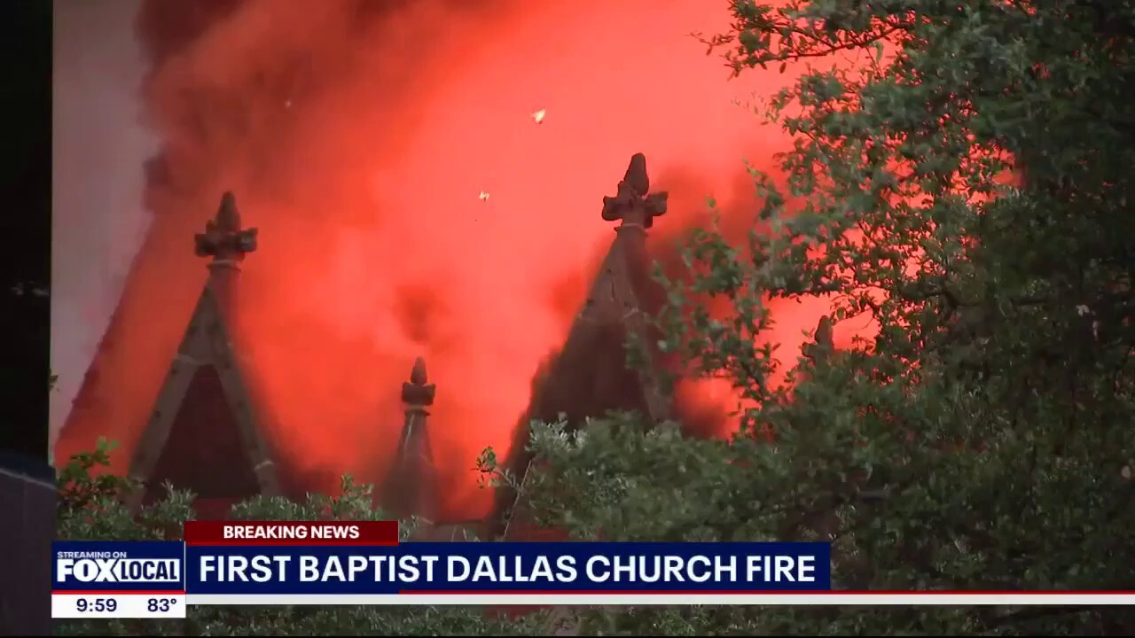 Emotional Dr. Robert Jeffress grateful no injuries in First Baptist Church fire: ‘God has protected us’