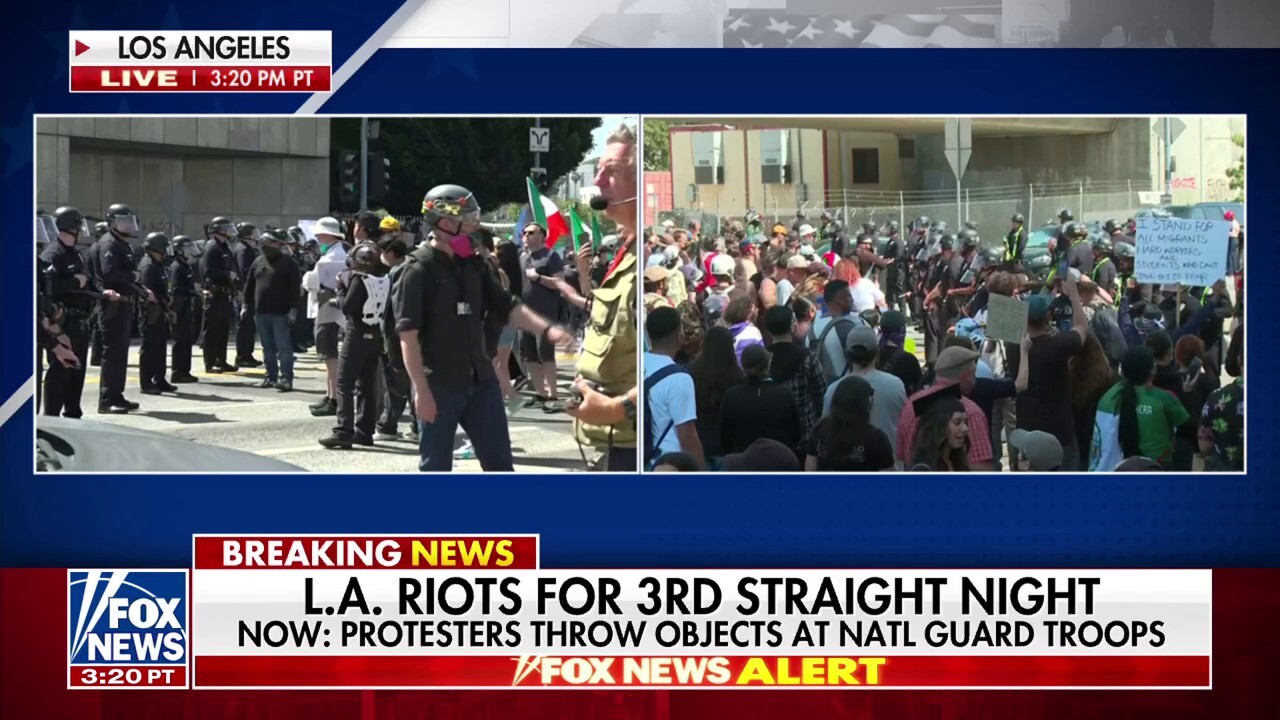 Guy Benson on LA anti-ICE protests: Not a single shot that doesn't feature Mexican flags, F words