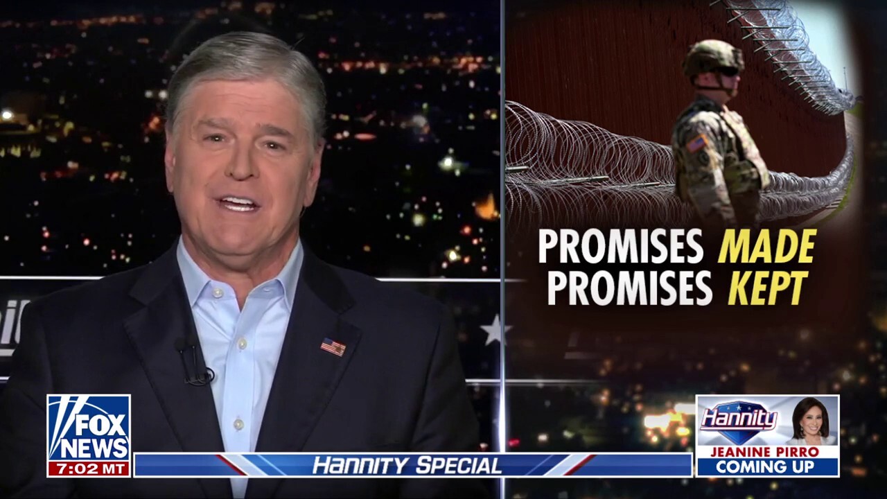 Sean Hannity: The size of government has been shrinking under Trump