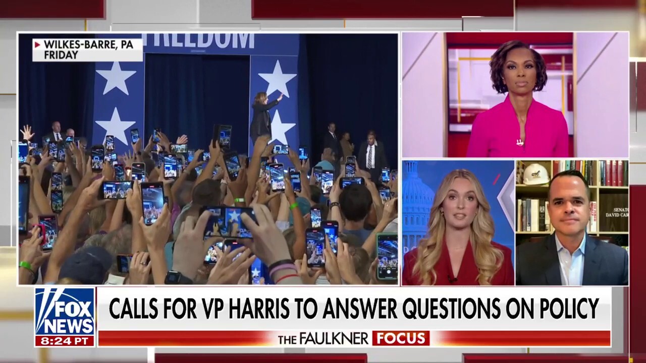 Kamala Harris serves up another 'word salad': Faulkner 