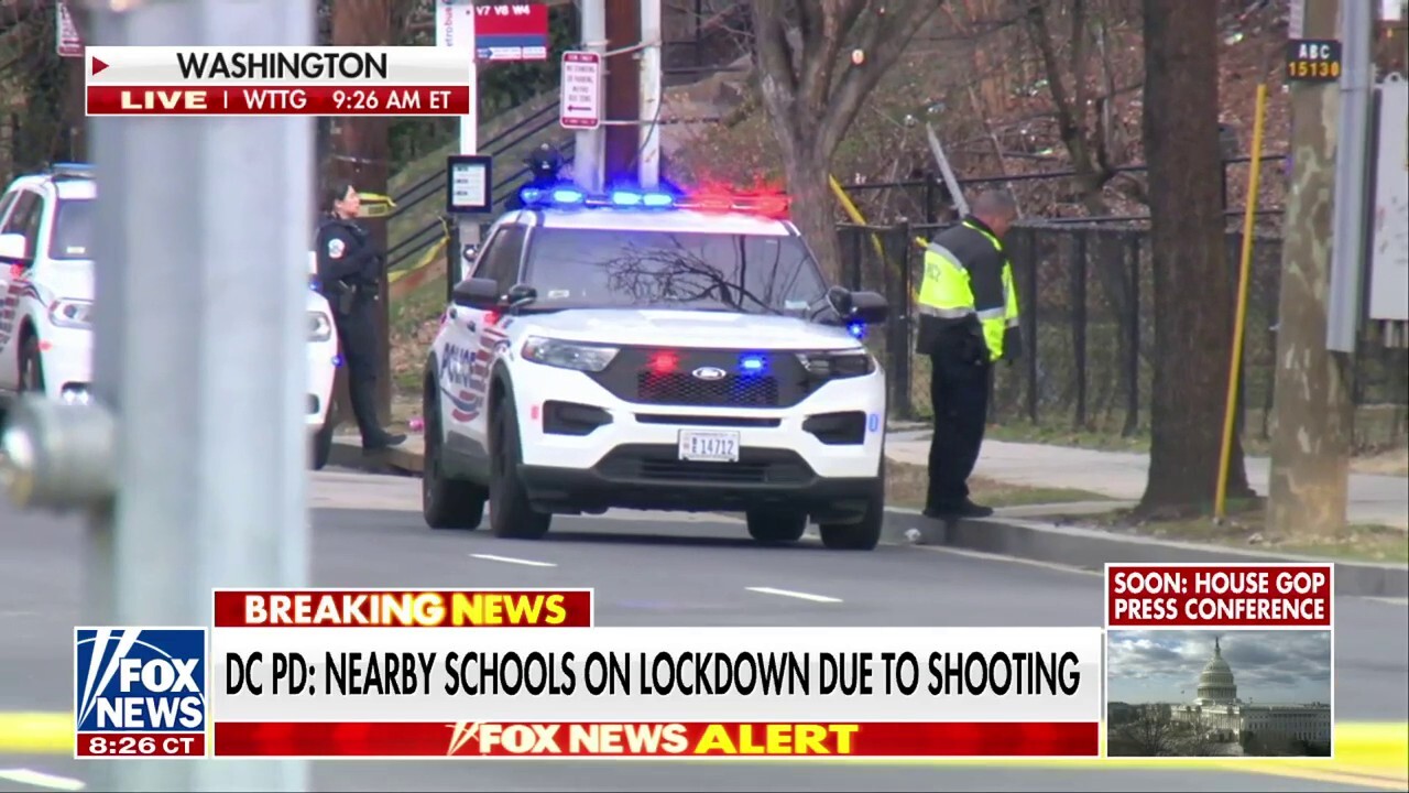 Three police officers shot in Washington, DC