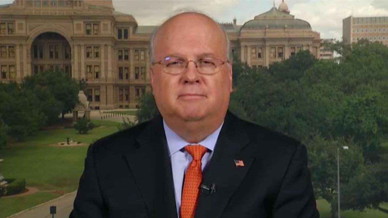 Karl Rove says Democrats pushing impeachment inquiry in an