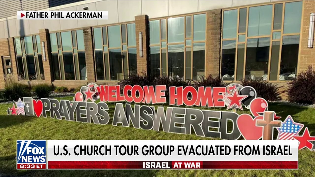 US church tour group evacuated from Israel