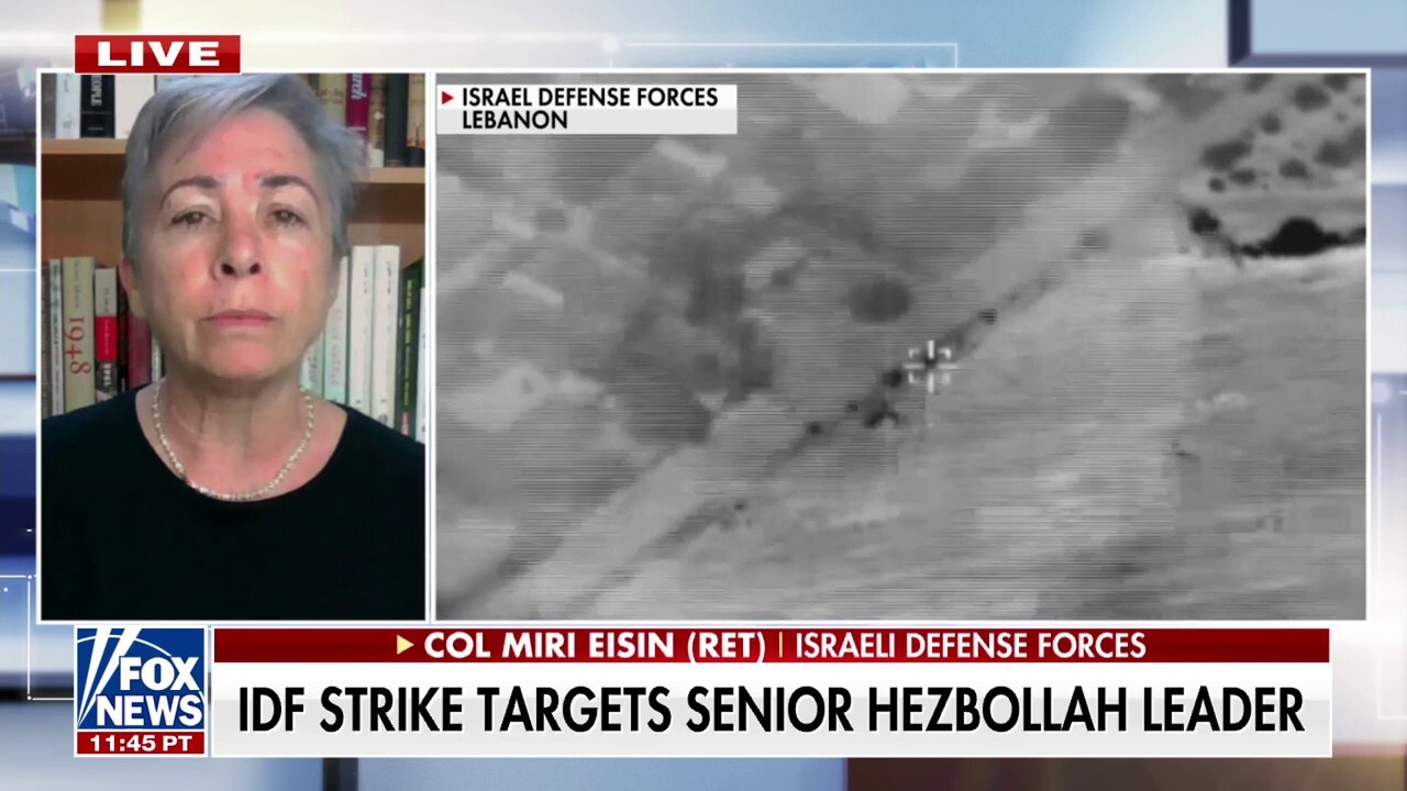  Col. Miri Eisin: Israel is putting Hezbollah on the defensive for the first time