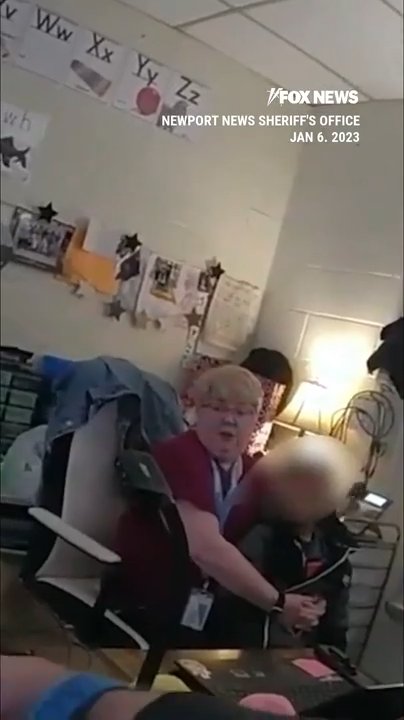 6-year-old curses out police after shooting teacher