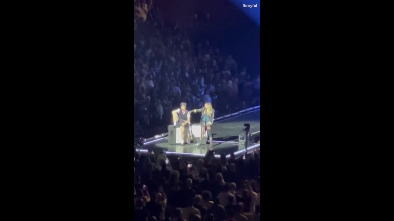 Madonna scolds fan in wheelchair for not standing at her concert