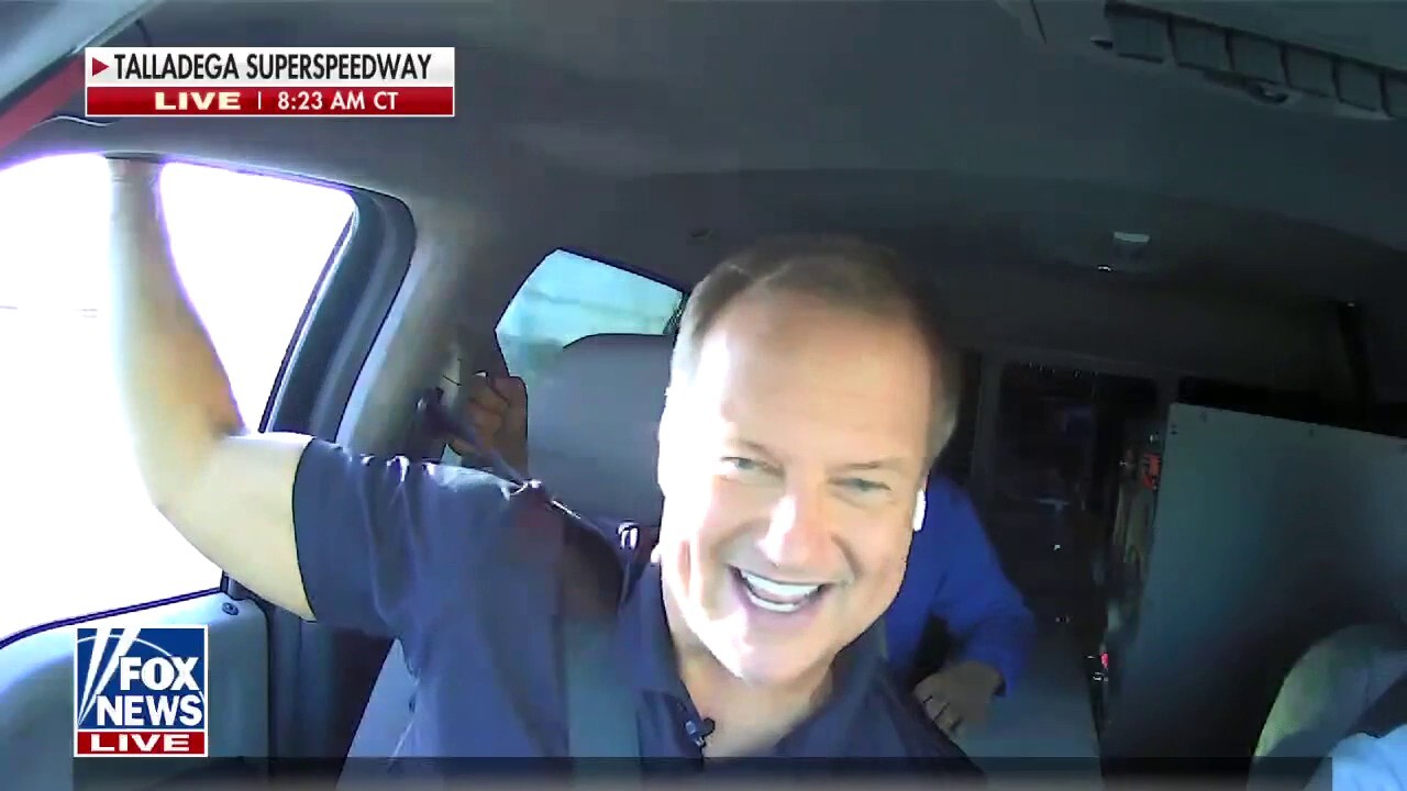 Watch Rick Reichmuth take a ride in the Fox Weather Beast at Talladega