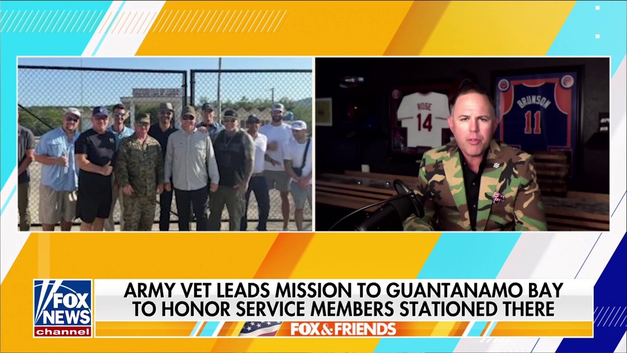 Army veteran honors service members stationed at Guantanamo Bay