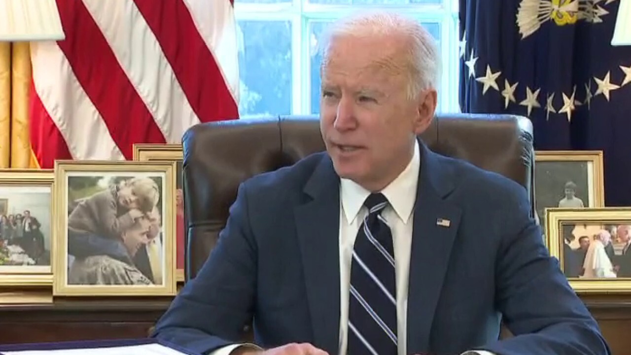 Biden to address nation after signing coronavirus relief bill