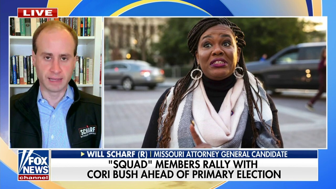 'Squad' members rally around Cori Bush as she faces 'tough' primary challenge