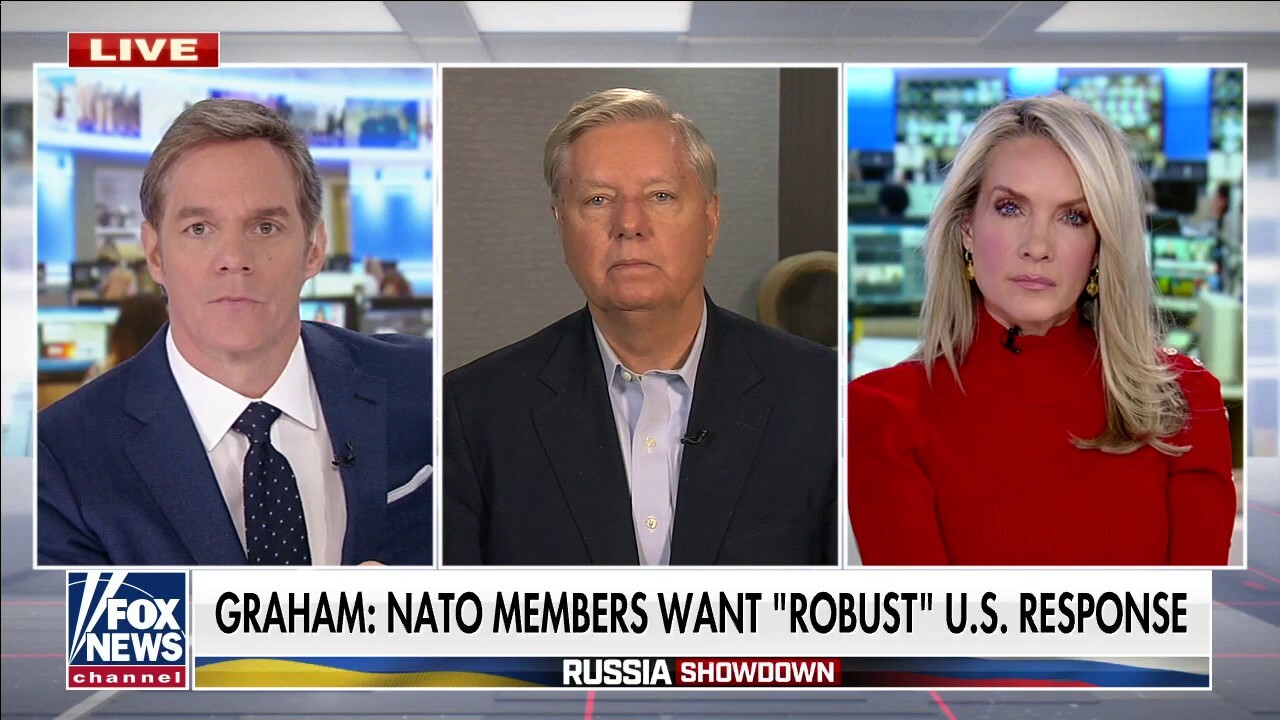 Sen. Graham: Putin's aggression is a result of Biden's 'weakness' shown in Afghanistan withdrawal
