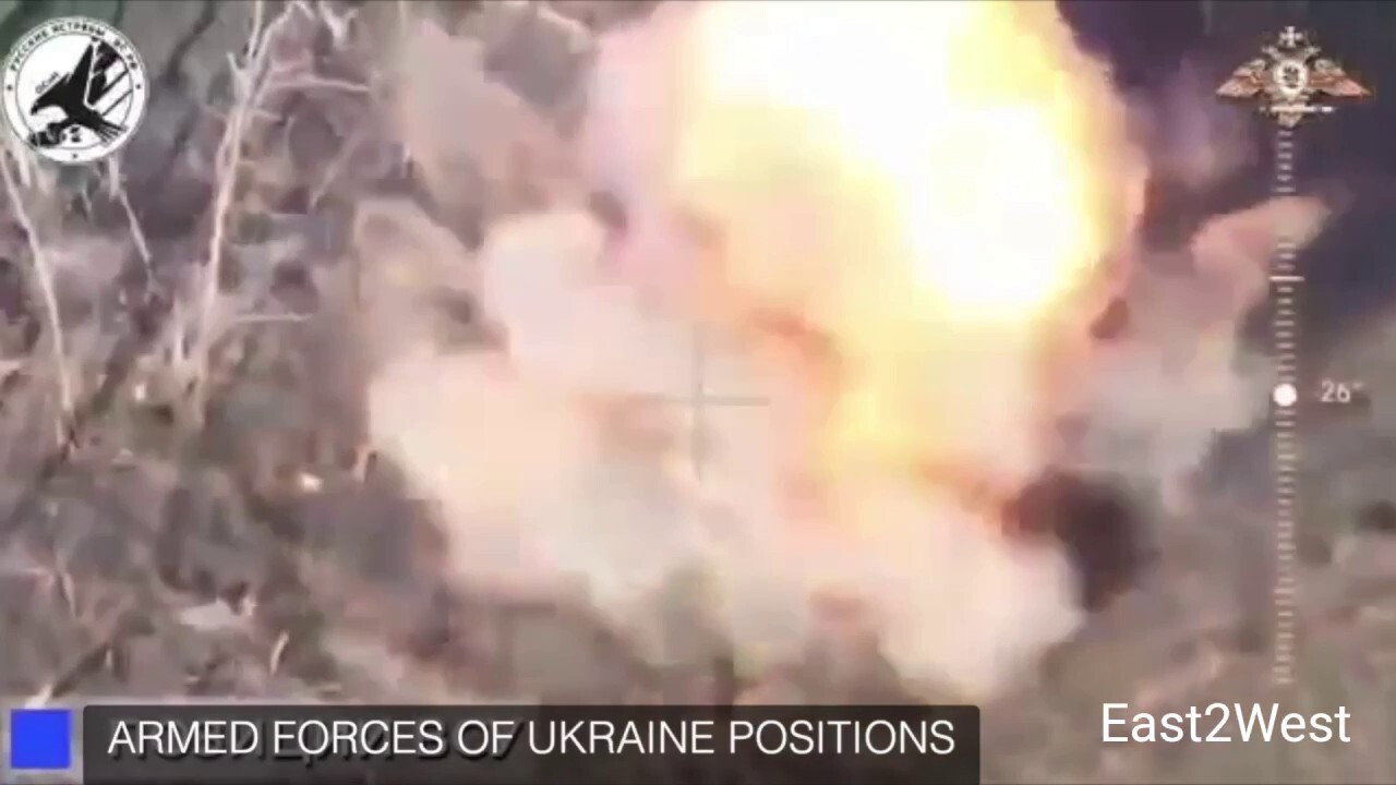 Russian kamikaze robot on the battlefield in Ukraine 
