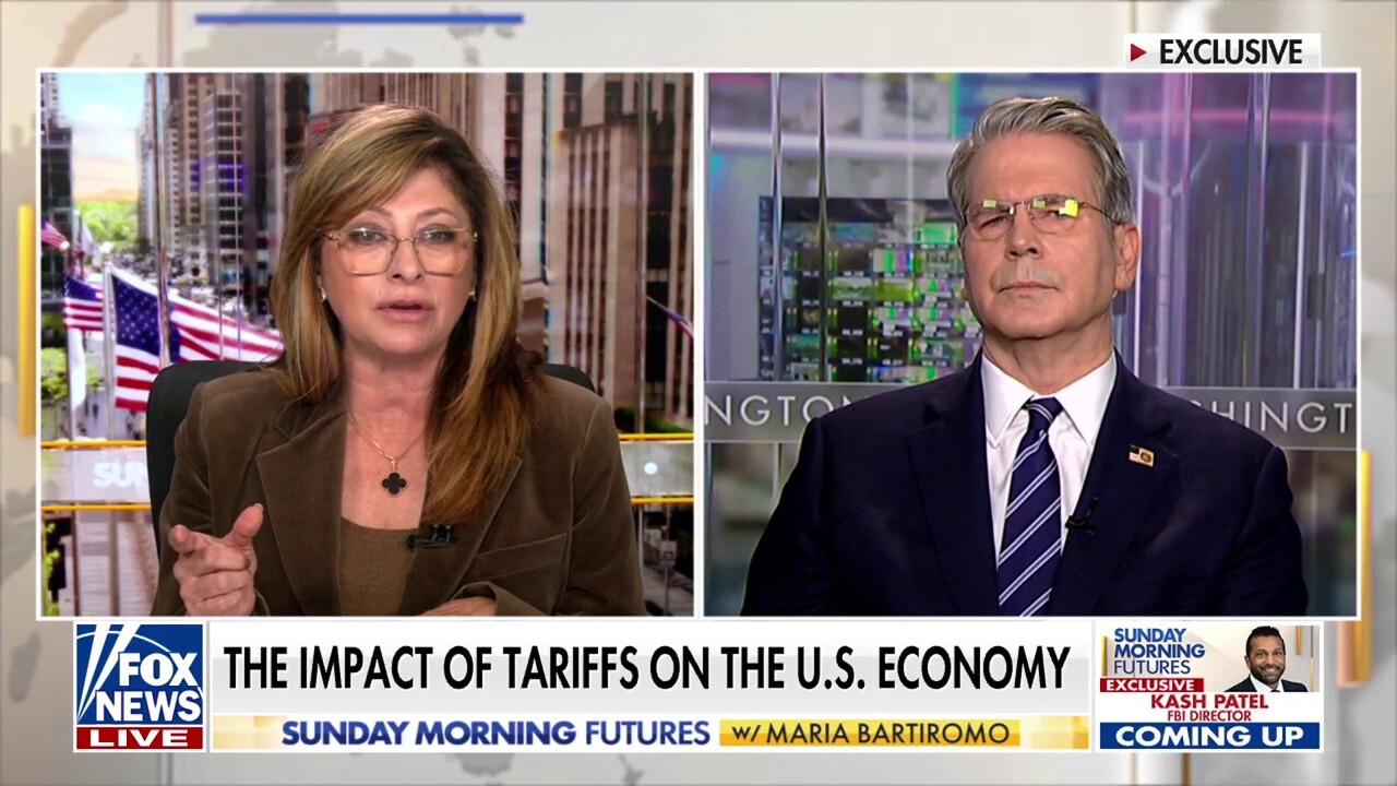 U.S. Treasury Secretary Scott Bessent joins 'Sunday Morning Futures' to discuss talks with China over rare earth materials, the legality of Trump's tariffs, the affordability crisis and more.
