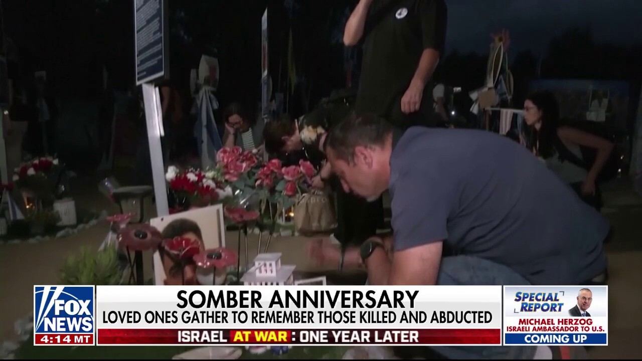  Loved ones mourn one year since the Oct 7 attack on Israel