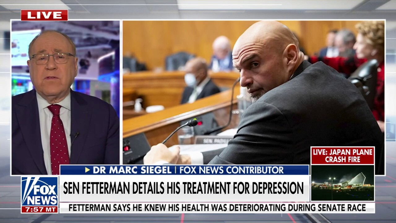Dr. Siegel: I've changed my view of Fetterman and now see his 'personal courage'