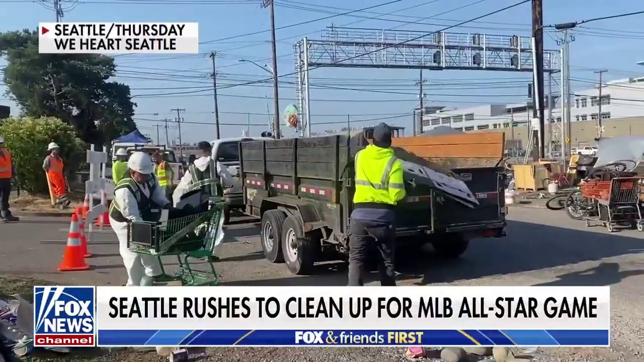 Seattle scrambling to clean up homeless camps ahead of MLB All-Star Game