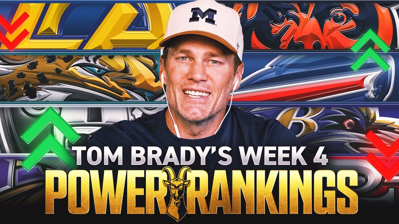 Tom Brady's Week 4 NFL Power Rankings 🚨