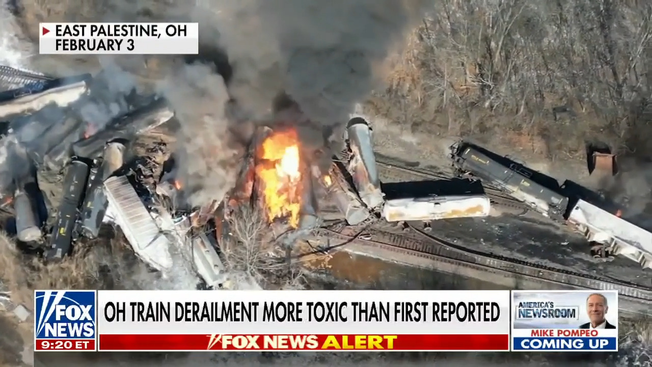 Buttigieg finally addresses Ohio train derailment, release of toxic chemicals