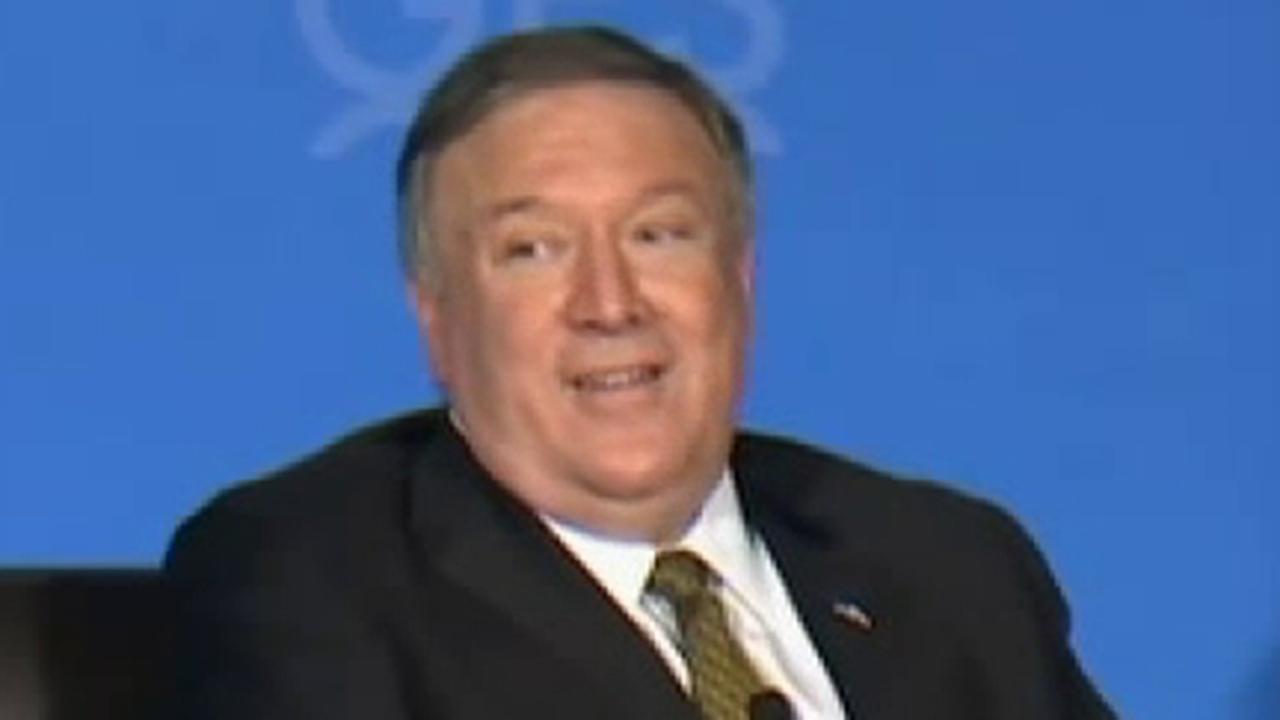 Mike Pompeo jokes he'll be Secretary of State until the president 'tweets me out of office'