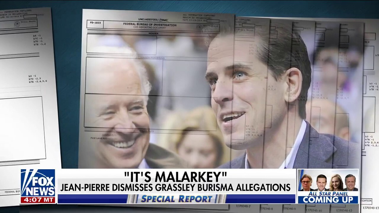 White House calls Sen. Grassley's Burisma allegations 'malarkey'