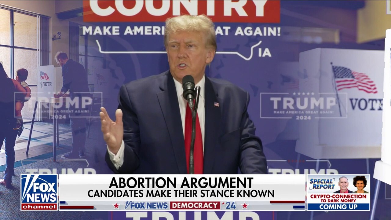 Trump pushes to protect Iowa lead after abortion comments